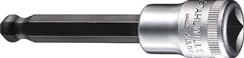Stahlwille Dopsleutelbit | 1/2 inch binnen-6-kant | sleutelwijdte 6 mm | lengte 100 mm | 1 stuk - 03280006 03280006