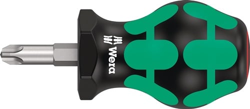 Wera Schroevendraaier | maat PH 3 | klinglengte 25 mm | 2-componentengreep | ronde kling | 1 stuk - 05008852001 05008852001