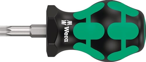 Wera Schroevendraaier | maat T 30 | klinglengte 25 mm | 2-componentengreep | ronde kling | 1 stuk - 05008861001 05008861001
