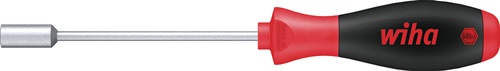 Wiha Zeskantdopsleutel | SW 9 mm | klinglengte 125 mm | totale lengte 243 mm | meercomponentengreep 