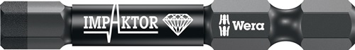Wera Bit | 4 mm lengte 50 mm | 1/4 inch E6,3 | impaktor, DC | box met 5 bits | 1 stuk - 05157644001 - 05157644001