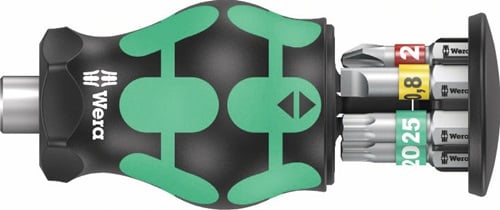 Wera Magazijnschroevendraaier | 6-delig | sleuf/PH/TORX | 1 stuk - 05008873001 05008873001