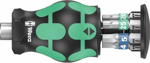 Wera Magazijnschroevendraaier | 6-delig | TORX/6-kant | 1 stuk - 05008875001 - 05008875001