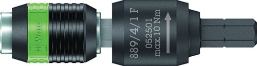 Wera Bithouder | 1/4 inch C 6,3 + E 6,3 | vrijloop | lengte 64 mm | 1 stuk - 05052501001 05052501001