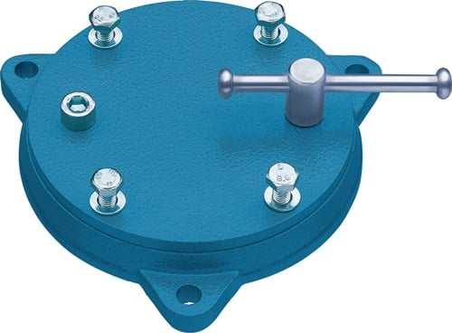 Heuer Draaitafel | voor bekbreedte 120 mm | gesmeed staal | 1 stuk - 103120 - 103120