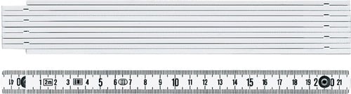 BMI Duimstok | lengte 1 m | EG III | kunststof wit | 1 stuk - 941104100 941104100