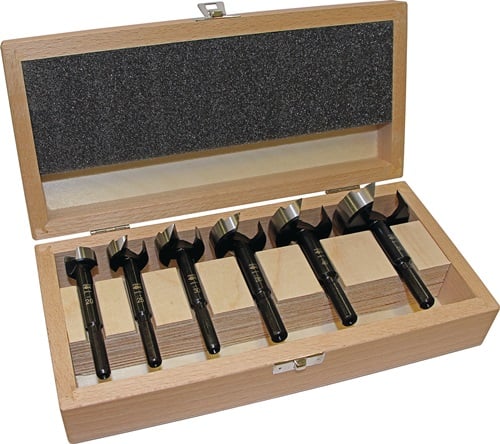 Fisch-Tools Houtboorset | 6-delig | d. 20,25,30,35,40,50 mm | 1 stuk - 031BS0006K 031BS0006K