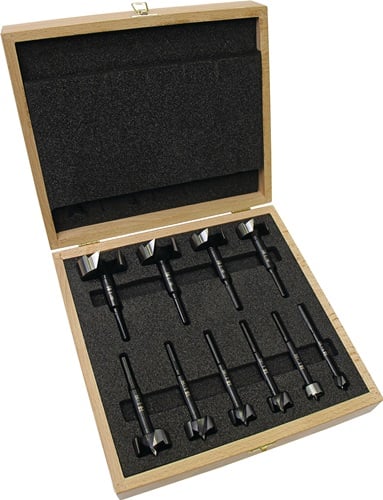 Fisch-Tools Houtboorset | 10-delig | d. 15,20,25,26,30,35,40,45,50,55 mm | 1 stuk - 031BS0010K 031BS0010K