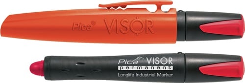 Pica Marker | rood watervast | 1 stuk - 990/40 - 990/40