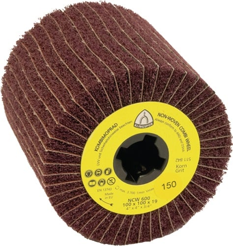 Klingspor Satineerwals | 100 | d.100xB100mm | 19 mm | 1 stuk - 258906 258906