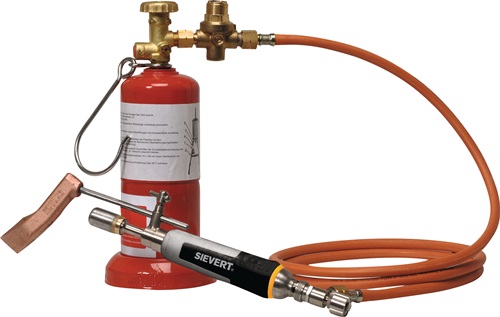 Sievert Zachtsoldeerinstallatie | met toebehoren | gebogen | 1 stuk - 756070 - 756070 afbeelding