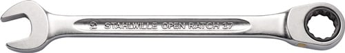 Stahlwille Steekringratelsleutel | sleutelwijdte 17 mm lengte 229 mm | 1 stuk - 40171717 40171717