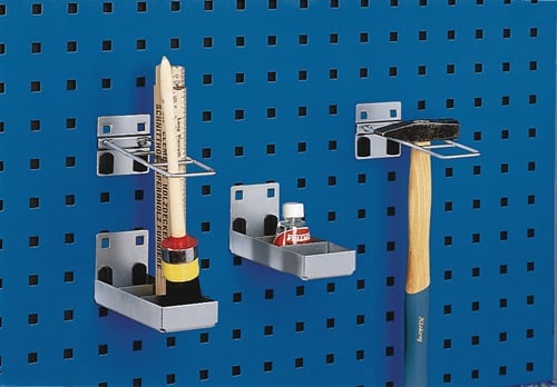Bott Combihouder | B60xD153 mm | geschikt voor geperforeerde platen | 2-dlg. | 1 stuk - 14022011 14022011