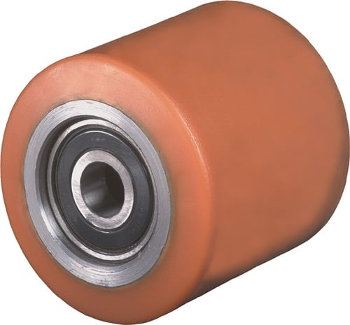 BS Rollen Vorkrol | PUR naaf-L. 90 mm wiel-B. 90 mm | wiel-d. 82 mm | 1 stuk - C40.82.20H C40.82.20H