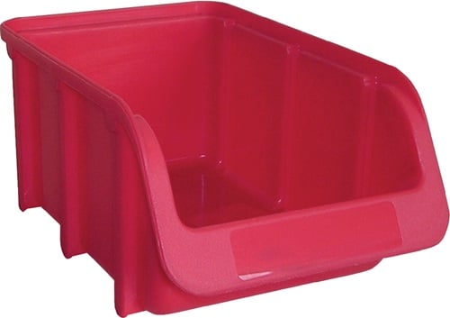 Hunersdorff Magazijnbak | L164/134xB102xH74mm | PP rood | stapelbaar | 24 stuks - 672100 672100