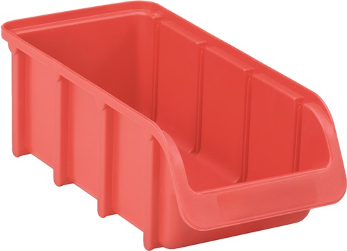 Hunersdorff Magazijnbak | L216/183xB102xH74mm | PP rood | stapelbaar | 18 stuks - 682100 682100