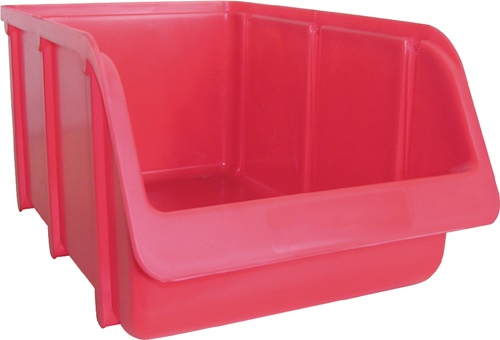 Hunersdorff Magazijnbak | L332/290xB207xH155mm | PP rood | stapelbaar | 12 stuks - 674100 674100