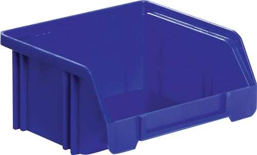 LA-KA-PE Magazijnbak | L85/65xB105xH45 mm | PS blauw | 50 stuks - LK5 BLAU LK5 BLAU
