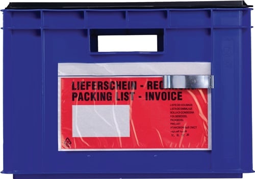 LA-KA-PE Etikettenklem | veerstaal verzinkt | passend voor transport-stapelkratten 25st./doos | 1 stuk - 07960 1000 07960 1000