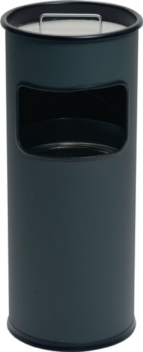 Durable Combi-asbak | d.260xH620mm antraciet | staalplaat | 1 stuk - 333058 333058