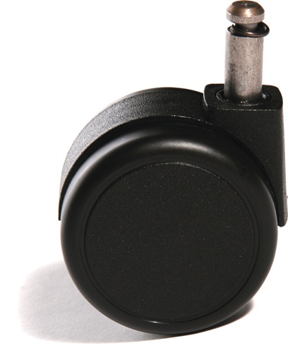 Topstar Wielen | voor zachte legplanken wiel-d. 55 mm | passend voor bureaudraaistoel | stiftlengte 25 mm stift-d. 10 mm | 5 st./zak | 1 stuk - 6990-4