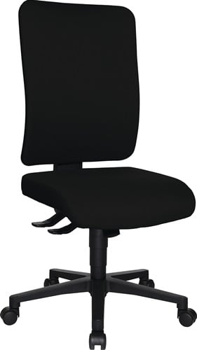 Topstar Bureaudraaistoel | met synchroontechniek | zwart 450-550 mm | zonder armleuningen draagvermogen 110 kg | 1 stuk - OX4000 T20 OX4000 T20