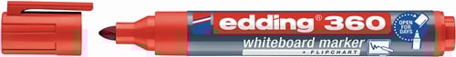 Edding Whiteboardmarker | rood | streepbreedte 1,5-3 mm ronde punt | 10 stuks - 4-360002 4-360002