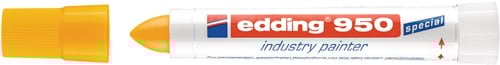 Edding Markeerstift | geel | streepbreedte 10 mm ronde punt | 10 stuks - 4-950005 4-950005