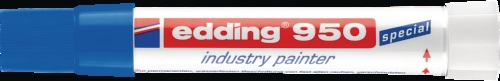 Edding Markeerstift | blauw | streepbreedte 10 mm ronde punt | 10 stuks - 4-950003 4-950003
