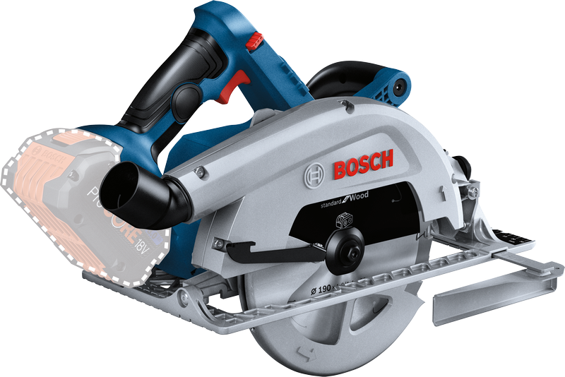 Bosch Blauw GKS 18V-68 Accu cirkelzaag | Exclusief Accu en Lader - 06016C9000