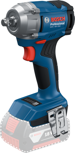 Bosch Blauw GDS 18V-350 Accu slagmoeraanzetter | Exclusief Accu&apos;s en Lader - 06019M5020