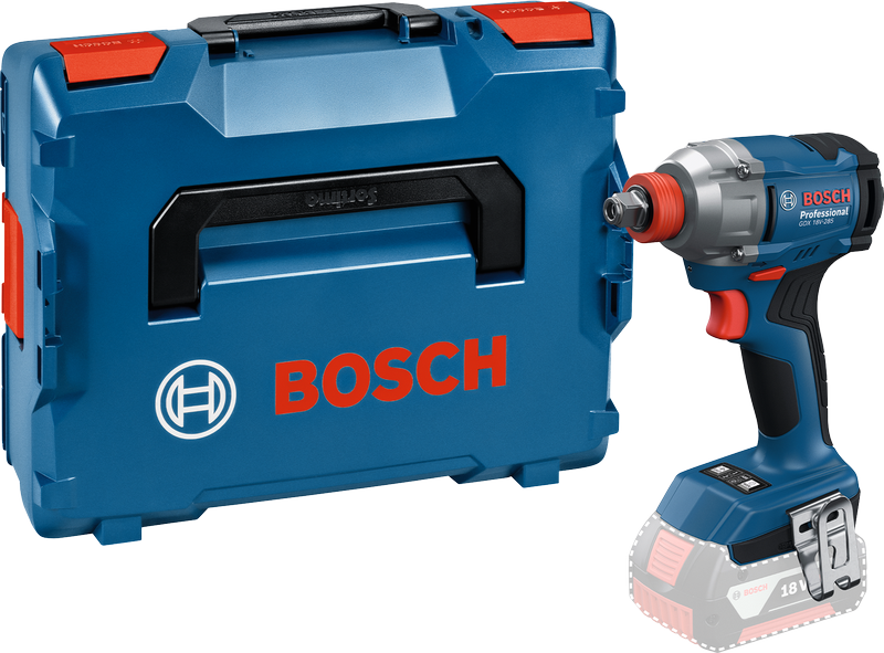 Bosch Blauw GDX 18V-285 Accu slagschroevendraaier/slagmoeraanzetter | Exclusief Accu&apos;s en Lader - 06019N2100