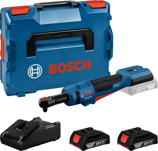Bosch Blauw GRC 18V-60 Accu Ratelsleutel | 18v | Incl. accu&apos;s en lader - 06019N8002