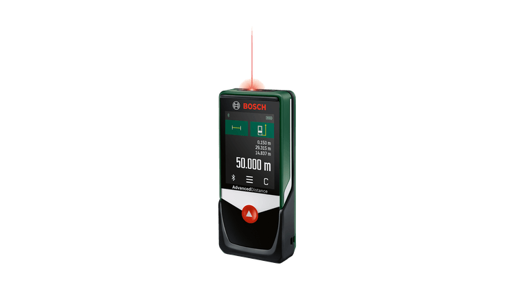 Bosch Groen Laserafstandsmeter AdvancedDistance 50C 0603672202