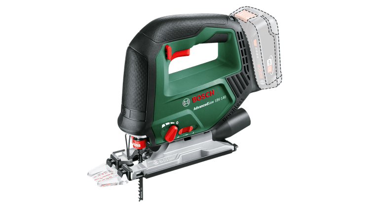 Bosch Groen AdvancedSaw 18V-140 Accu decoupeerzaag | Zonder accu en lader 0603013000