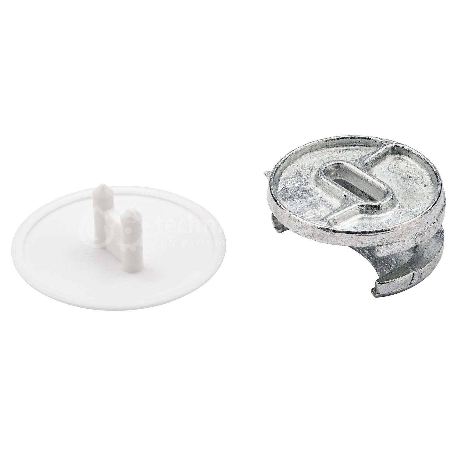 Homefix Excenter +Afdekkap Ø25 | 4 stuks - 6701.30.21020