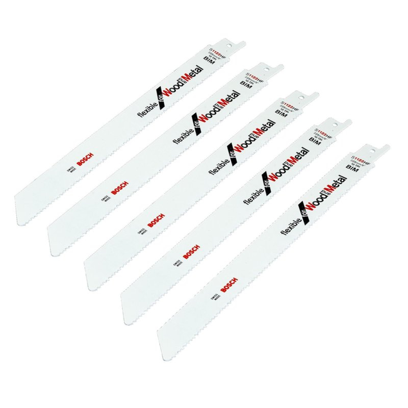 Bosch Accessoires Reciprozaagblad S1122HF Flexible for Wood and Metal 5st - 2608656021