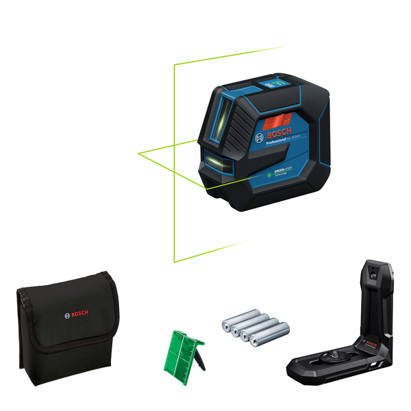 Bosch Blauw GLL 20-22 G Lijnlaser | 4x batterij 1 5V LR6 (AA) | In Doos 0601065600