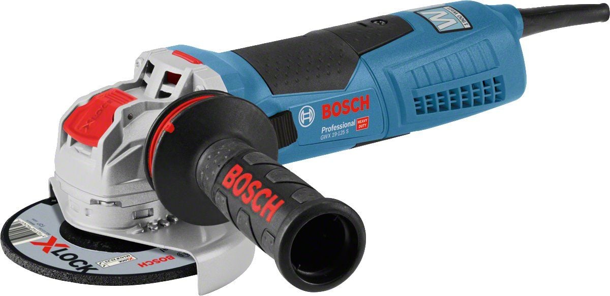Bosch Blauw GWX 19-125 S X-Lock Haakse slijper - 1900W - 125mm - variabel - 06017C8002