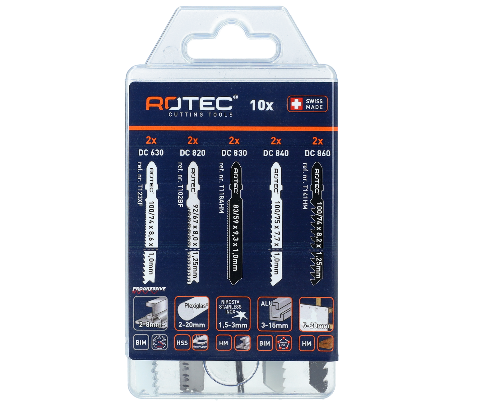Rotec Decoupeerzagenset 55116 | Probleemoplossers | 5x2 stuks - 520.9010