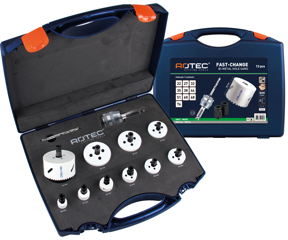Rotec Gatzagenset Fc '527 - Elektricien' | 6-Knt 11 | 13-Dlg. - Ø22-76 - 527.7105