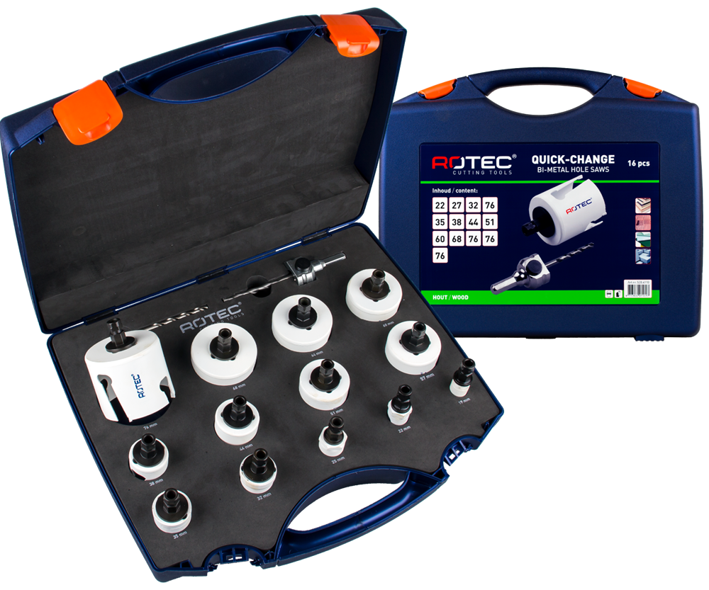 Rotec Gatzagenset QC '528 - Allround' | 6-knt 11 | 16-dlg. | Ø19-76 - 528.4110