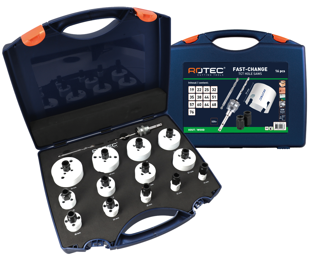 Rotec Gatzagenset FC '528 - Allround' | SDS-plus | 16-dlg. | Ø19-76 - 528.5210