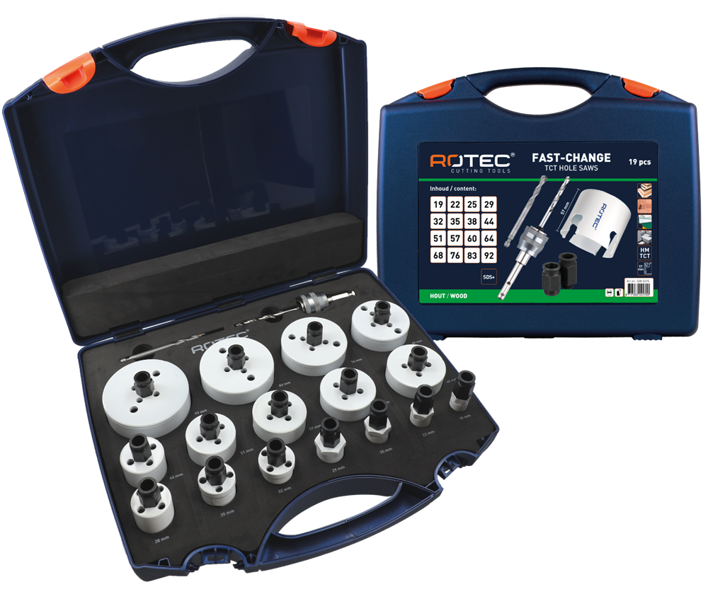 Rotec Gatzagenset FC '528 - MAX' | SDS-plus | 19-dlg. | Ø19-92 - 528.5215
