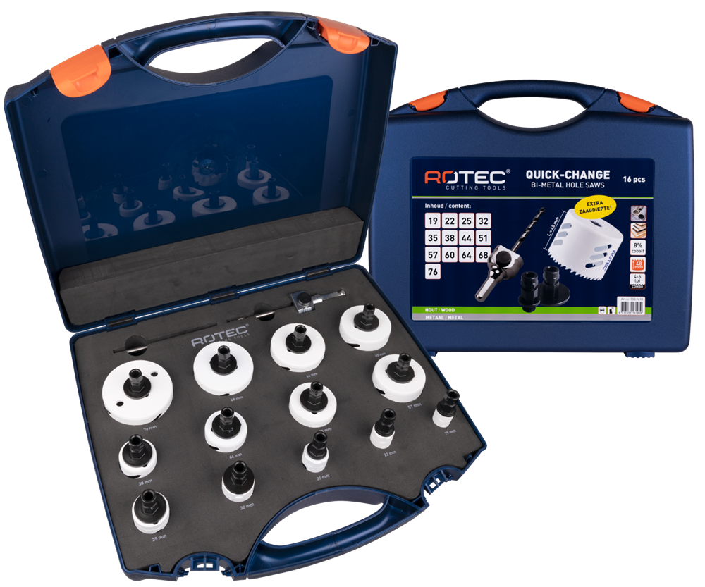 Rotec Gatzagenset Qc '533 - Allround' | 6-Knt 11 | 16-Dlg. - Ø19-76 - 533.9610