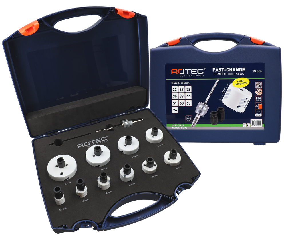 Rotec Gatzagenset Fc '533 - Elektricien' | 6-Knt 11 | 13-Dlg. - Ø22-76 - 533.9705