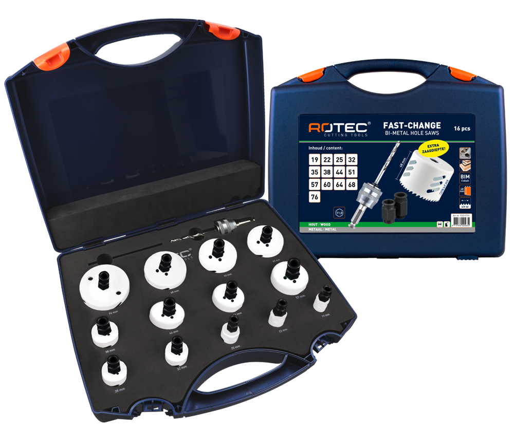 Rotec Gatzagenset Fc '533 - Allround' | 6-Knt 11 | 16-Dlg. - Ø19-76 - 533.9710 afbeelding 1