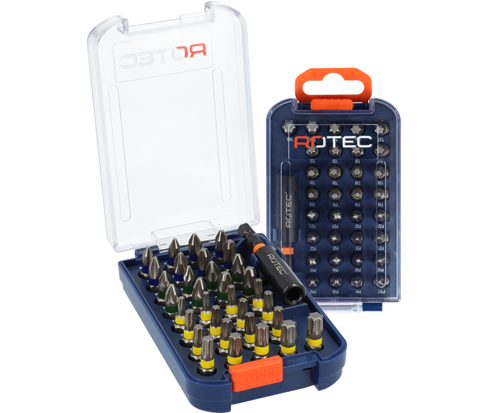 Rotec Bitset | Opti-Line | 34-delig | PH-PZ-T + Bithouder - 827.9200