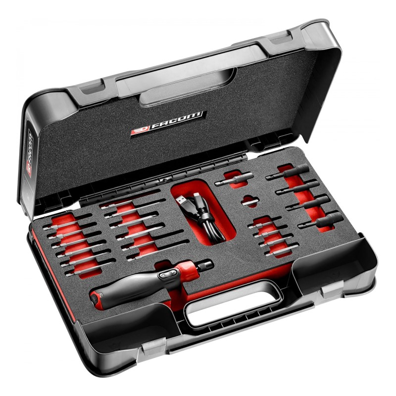 Facom E-Protwist Schroevendraaier | met bitset van 23 stuks | ATPA4V.J23PB