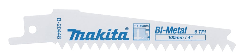 Makita Accessoires Reciprozaagblad 80 gips - S528DF - B-20448